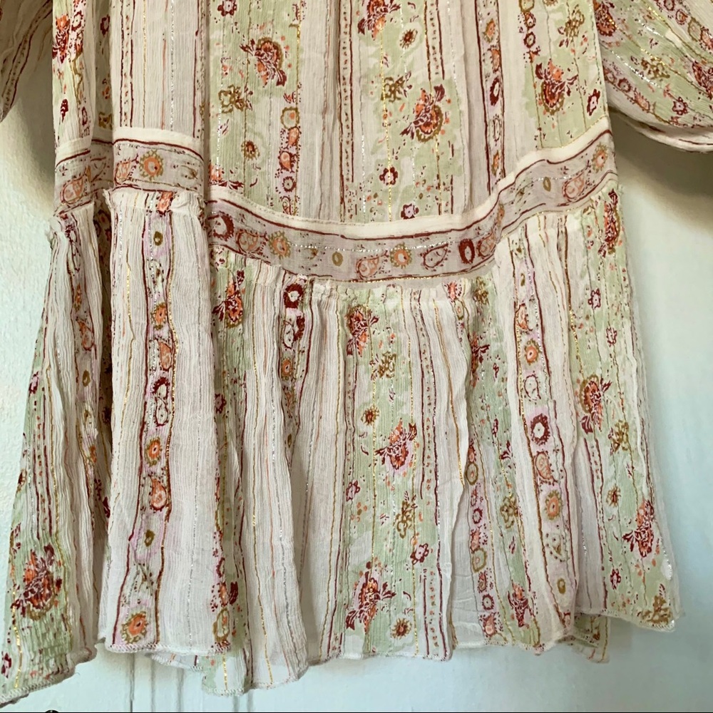 NWT FREE PEOPLE🎇DropWaist Embellished Mini Dress - Picture 4 of 8